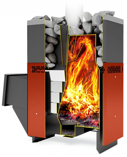 Печь для бани Теплодар Русь 18 Л - 1