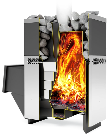 Печь для бани Теплодар Русь 18 ЛНЗП Профи - 1