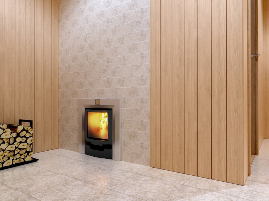 Печь для бани Теплодар Русь 27 ЛНЗП Профи Панорама - 3min