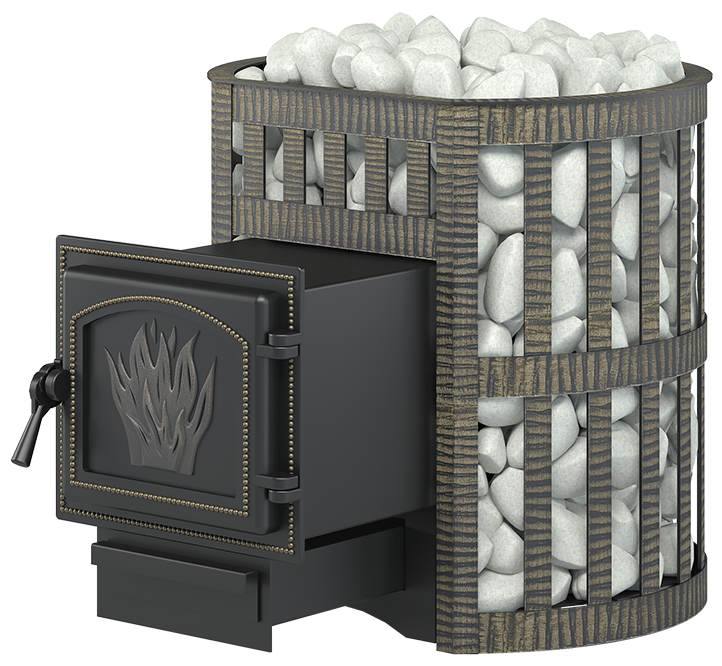 Печь для бани Везувий Легенда Ковка 12 (261) - 0min