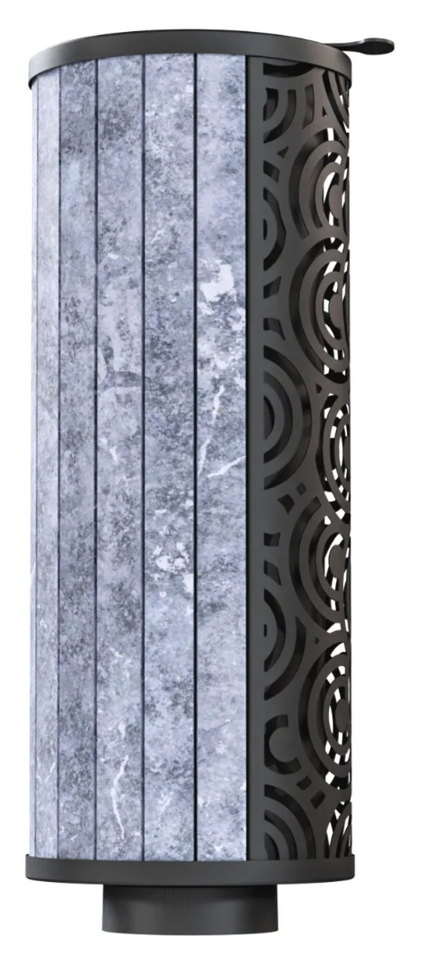 Дымоход-конвектор "Атмосфера" Талькохлорит - 0min