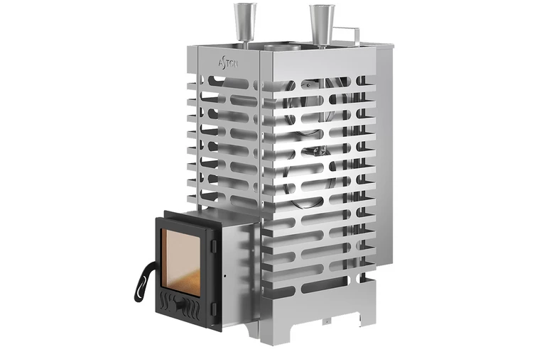 Печь для бани ASTON 20 INOX стекло "АКВА"