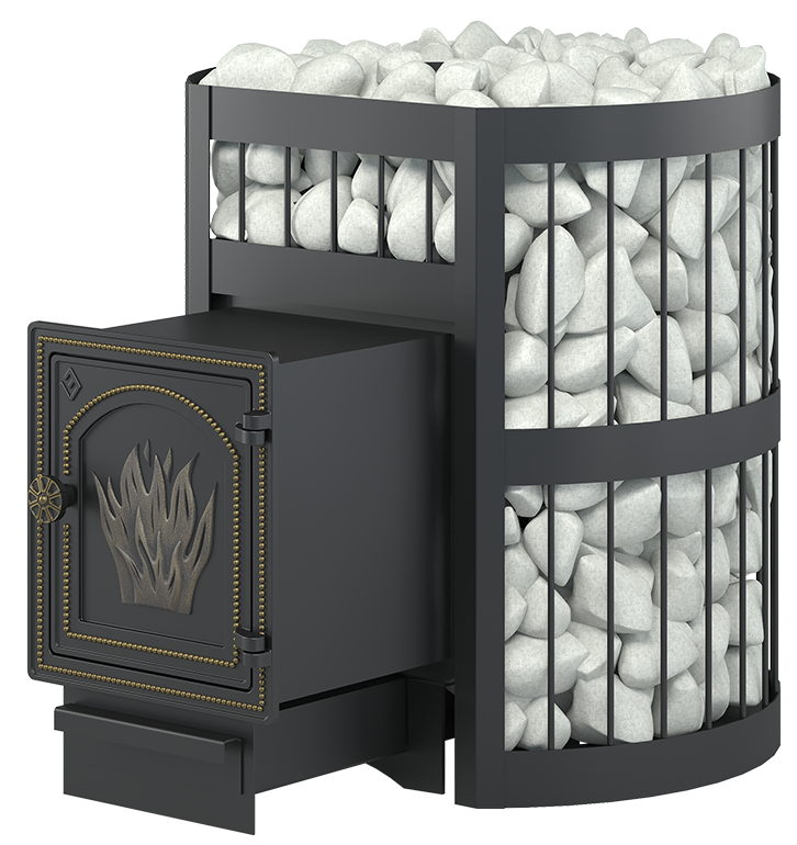 Печь для бани Везувий Легенда Стандарт 16 (ДТ-4) - 0min