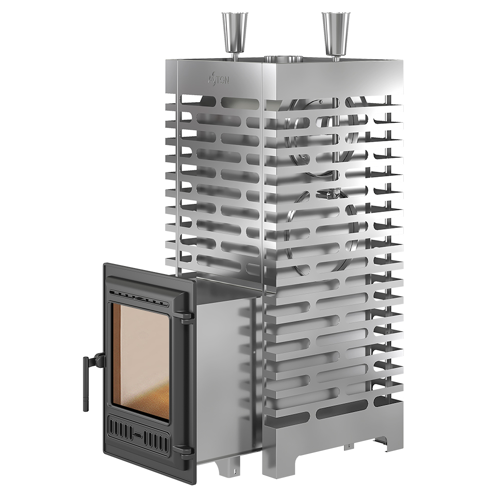 Печь для бани ASTON 38 INOX (320) Long - 0min