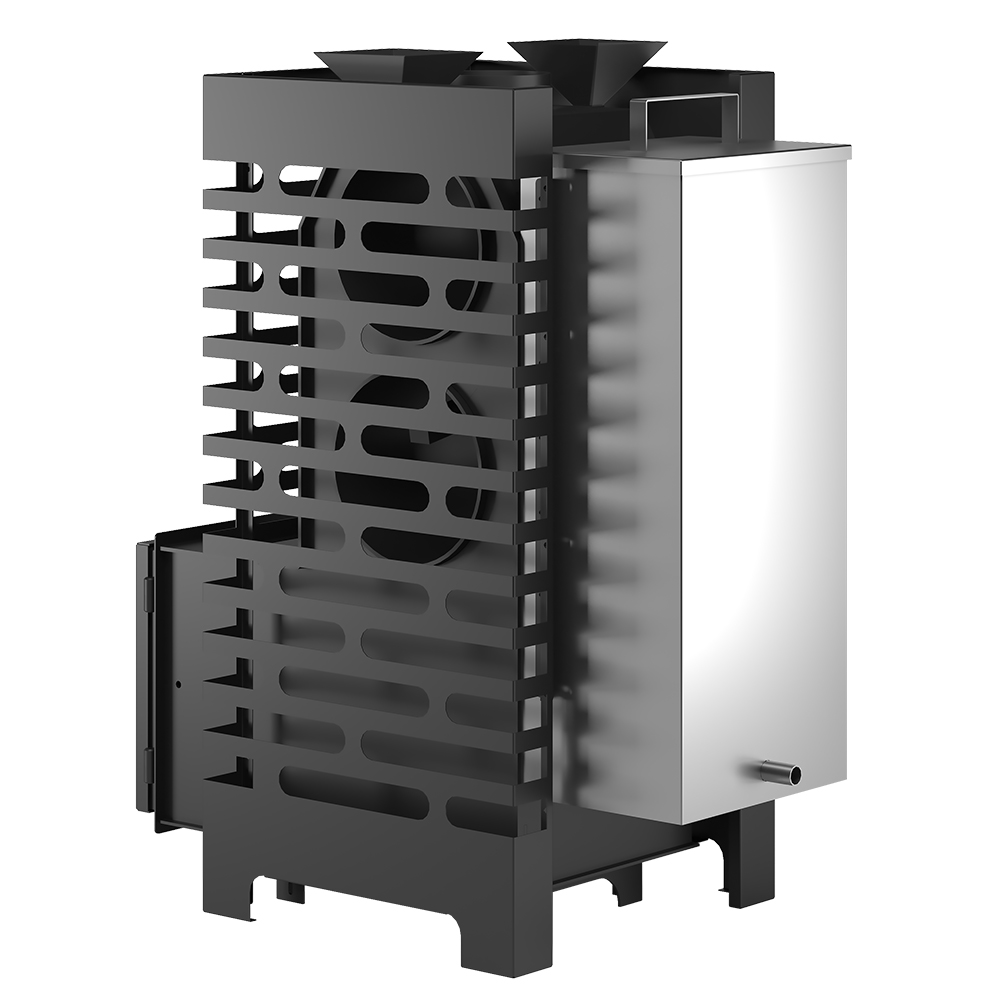 Печь для бани ASTON 20 стекло "АКВА" - 1min