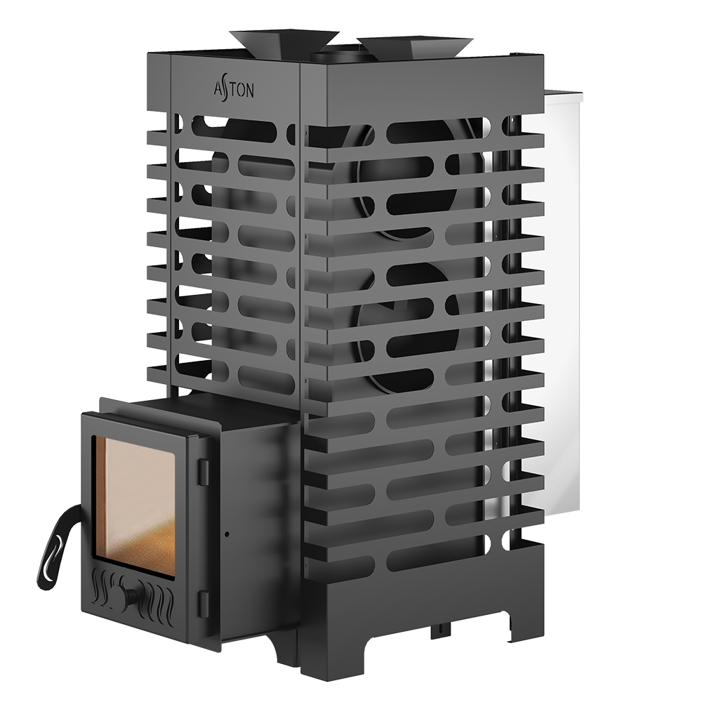 Печь для бани ASTON 20 стекло "АКВА" - 0min