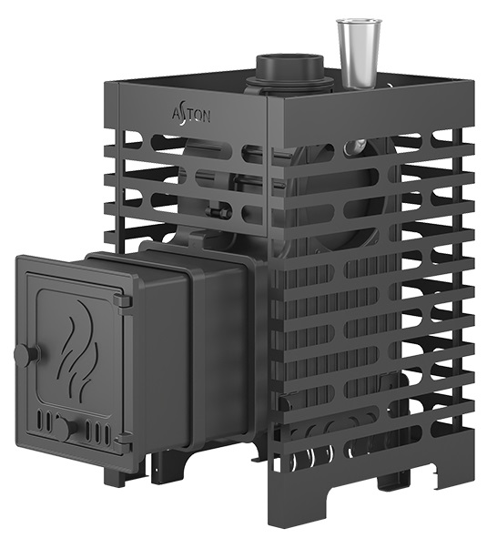Печь для бани ASTON «Шторм 16» (ДТ-4) Long - 0min