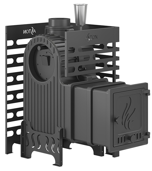 Печь для бани ASTON «Шторм 16» (ДТ-4) Long - 3min