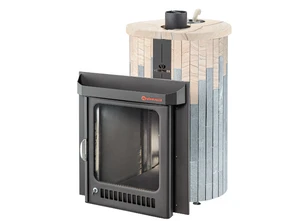 Печь для бани Ферингер Оптима ПФ «Талькохлорит + Окаменевшее дерево»