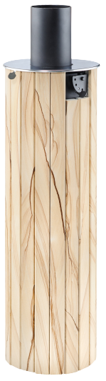 Дымоход-конвектор Ферингер "Окаменевшее дерево" цельный - 0min