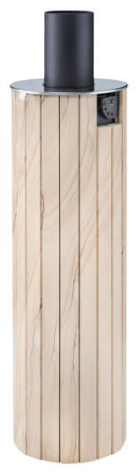 Дымоход-регистр Ферингер "Окаменевшее дерево" перенесенный рисунок - 0min