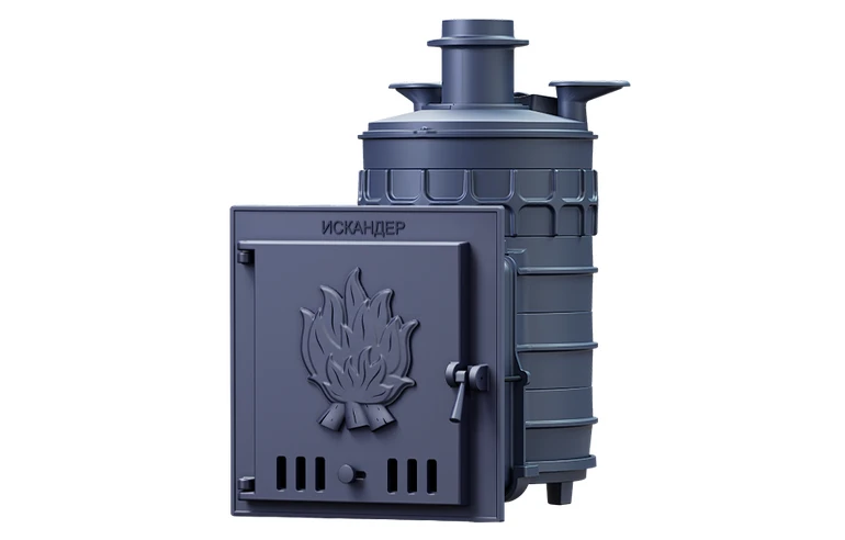 Чугунная печь для бани Искандер ЗК 18
