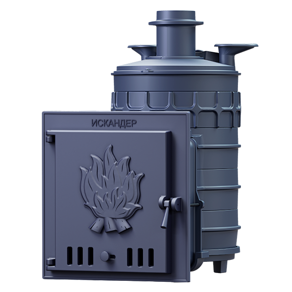 Чугунная печь для бани Искандер ЗК 18 - 0min