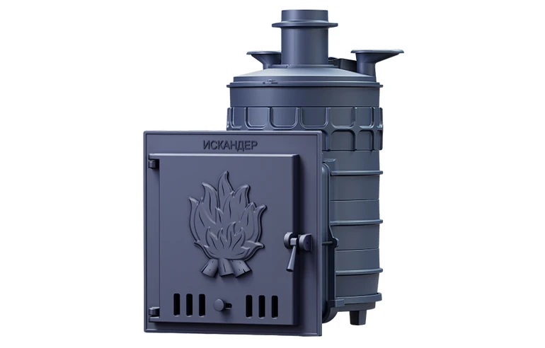 Чугунная печь для бани Искандер ЗК 25