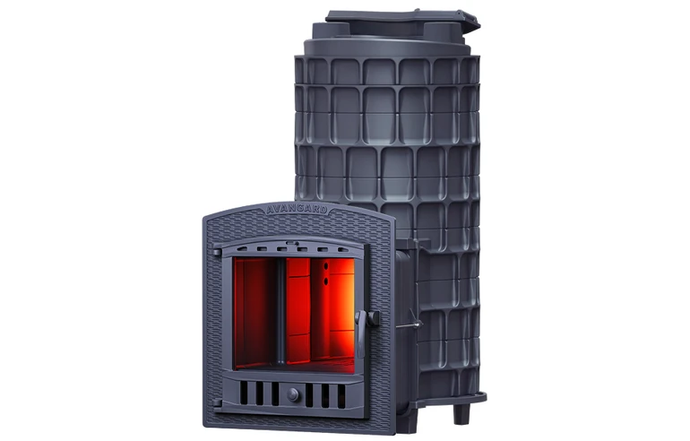 Чугунная печь для бани AVANGARD ЗК 40 (П2)