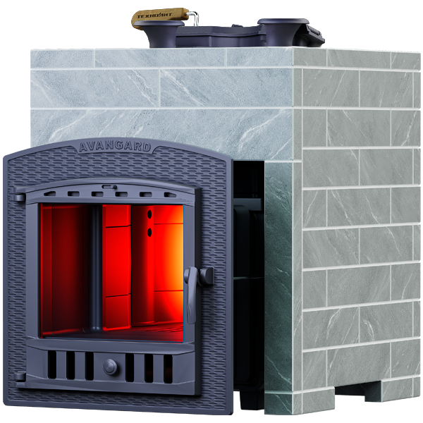 Комплект Авангард ЗК 25 (П2) Оптима 725/40 Талькохлорит кирпич - 0min