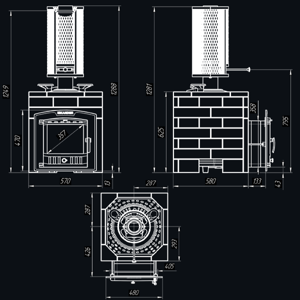 Комплект Искандер 18 (П2) Оптима 680/40 Талькохлорит - 5min