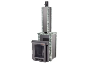 Печь для бани Ферингер Квадра ПФ «Стекло + Змеевик наборный»