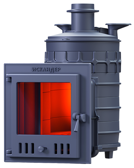 Чугунная печь для бани Искандер ЗК 25 (М) - 0min