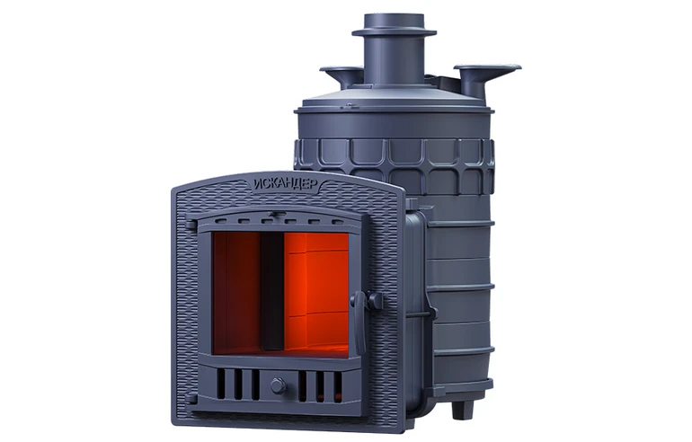 Чугунная печь для бани Искандер ЗК 25 (П2)