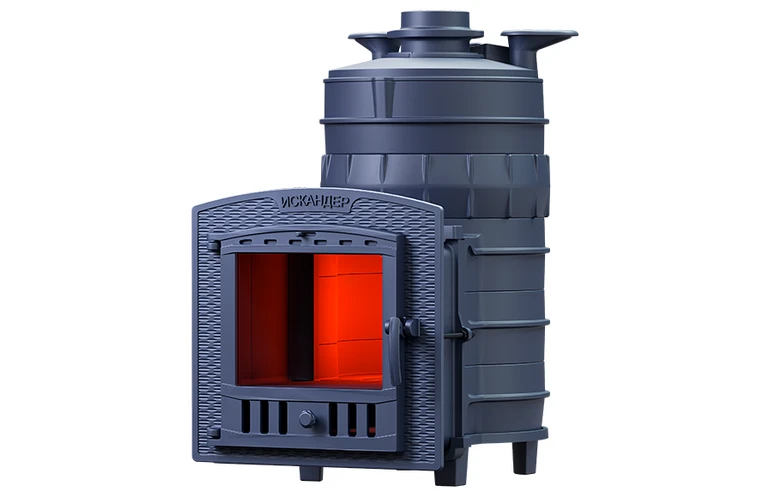 Чугунная печь для бани Искандер ЗК 25 (П2) Pro
