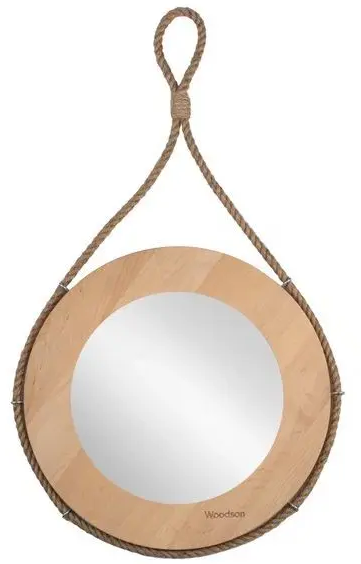 Зеркало для бани Woodson d38 ольха - 0min