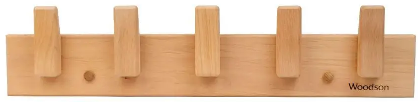 Вешалка Woodson D5, 5 креплений, ольха - 0min