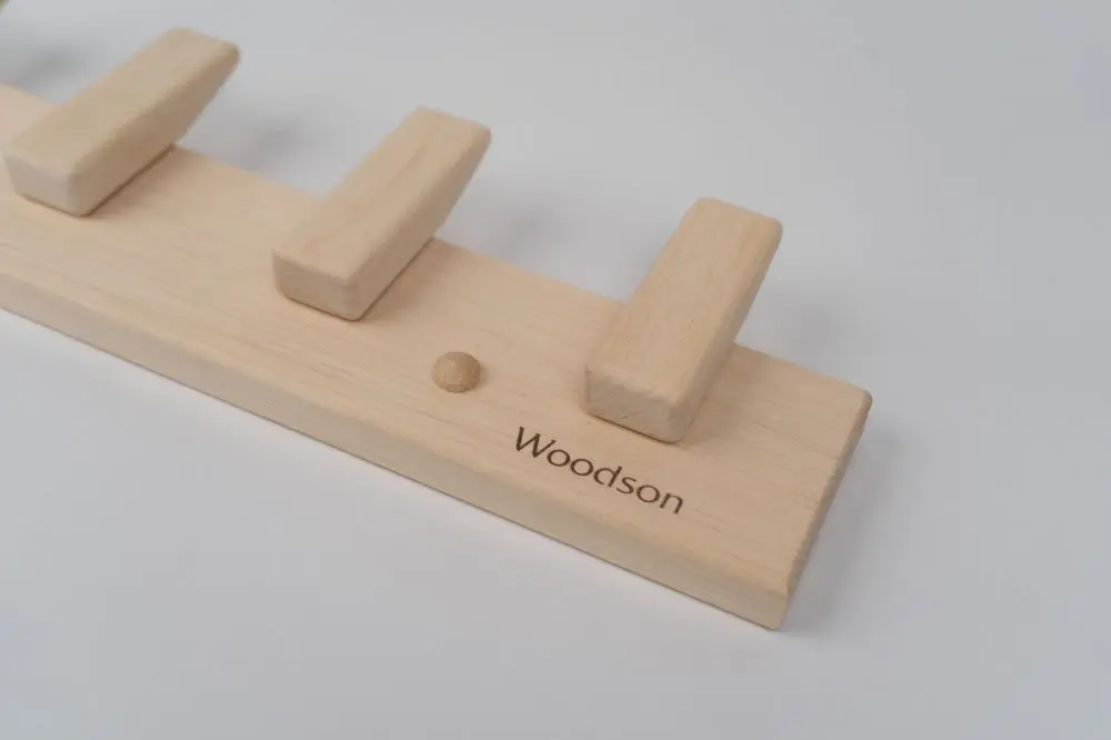 Вешалка Woodson D5, 5 креплений, ольха - 3min