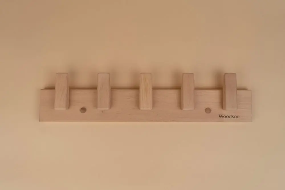 Вешалка Woodson D5, 5 креплений, ольха - 6min