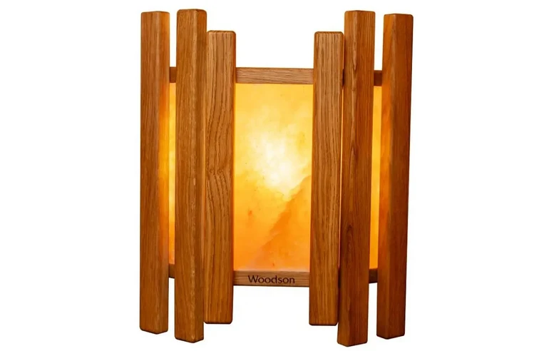 Абажур Woodson Trio с гималайской солью, дуб для бани