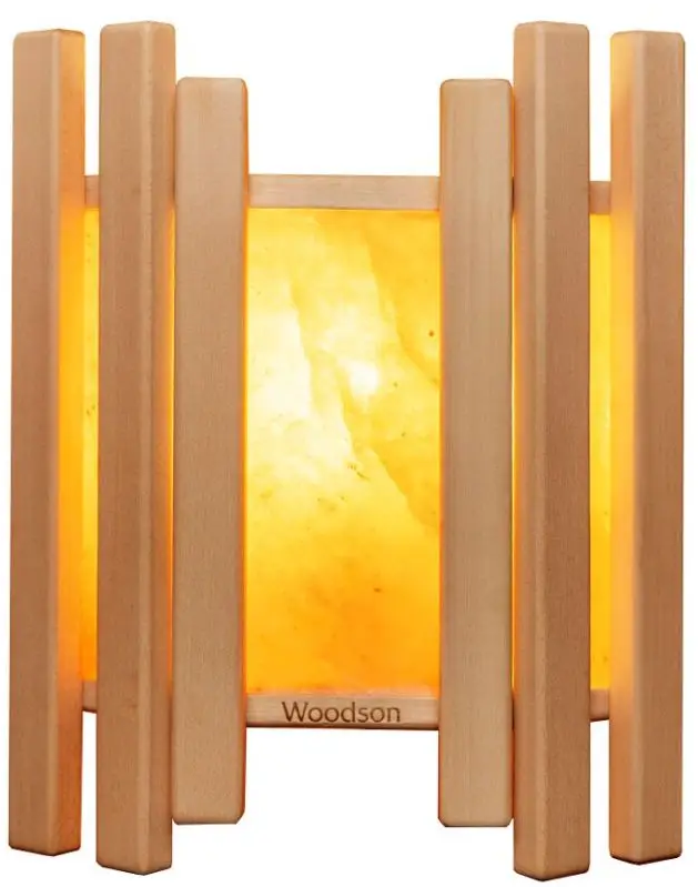 Абажур Woodson Trio с гималайской солью, липа для бани - 0min