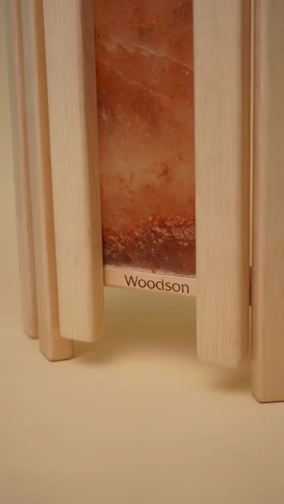 Абажур Woodson Trio с гималайской солью, ольха для бани - 5min