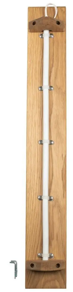 Светильник Woodson угловой со светодиодной лентой, дуб (24V) для бани - 1min