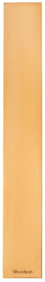 Светильник Woodson угловой со светодиодной лентой, липа (24V) для бани - 0min