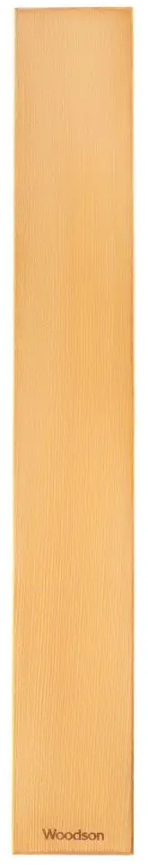 Светильник Woodson угловой со светодиодной лентой, ольха (24V) для бани - 0min