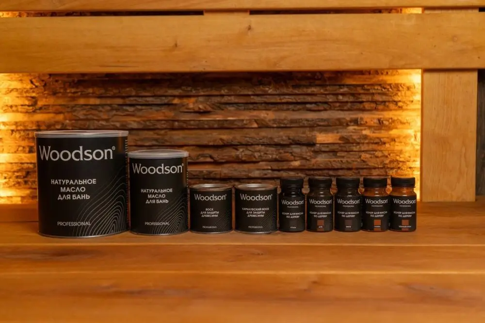 Колер для масла по дереву Woodson, дуб, 80мл - 4min