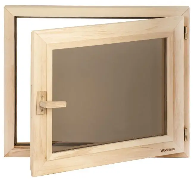 Окно Woodson 50*60, стекло бронза, ольха - 1min