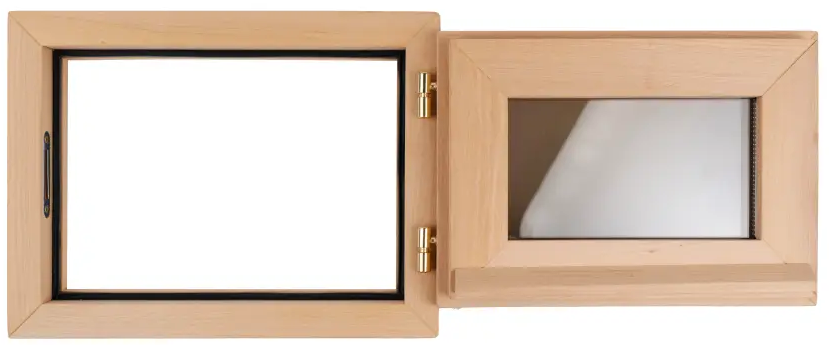 Окно Woodson 40*30, стекло бронза, ольха - 2min