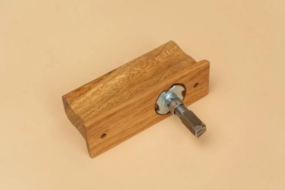 Окно Woodson PRO 40*40, стекло GREY дуб, левое - 4min