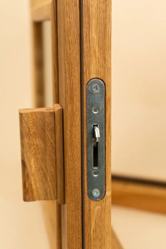 Окно Woodson PRO 60*50, стекло GREY дуб, левое - 3min