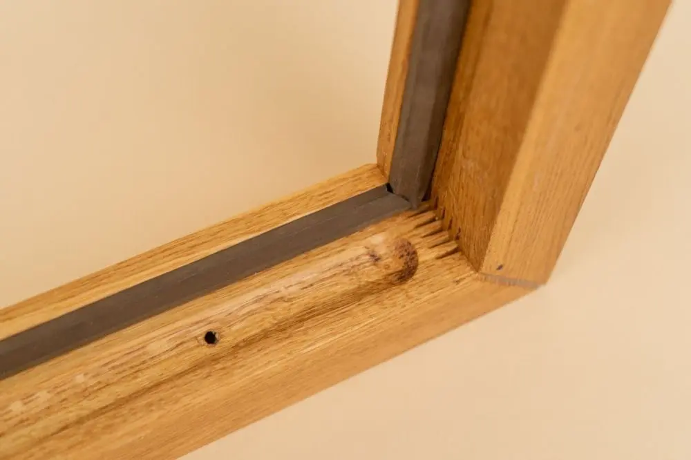 Окно Woodson PRO 60*50, стекло GREY дуб, правое - 5min