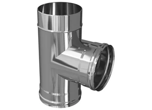 Ferrum GS тройник-Д 90° (430/0,5мм) Ф100