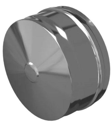 Ferrum GS/HF заглушка внешняя д/трубы (430/0,5мм) Ф80 - 0min