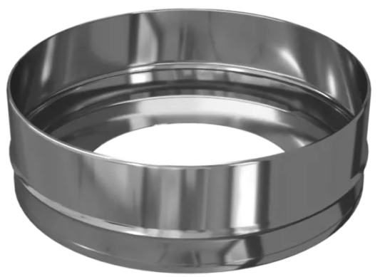 Ferrum GS/HF заглушка с отверстием (430/0,5мм) Ф80x160 - 0min