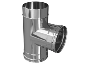 Ferrum HF тройник-Д 90° (430/0,8мм) Ф130