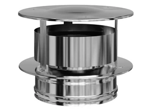 Ferrum GS оголовок с ветрозащитой (430/0,5мм + нерж.) Ф115х200