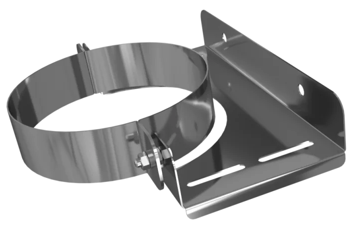 Ferrum стеновой хомут (AISI 430/1,0мм) Ф130 - 0min