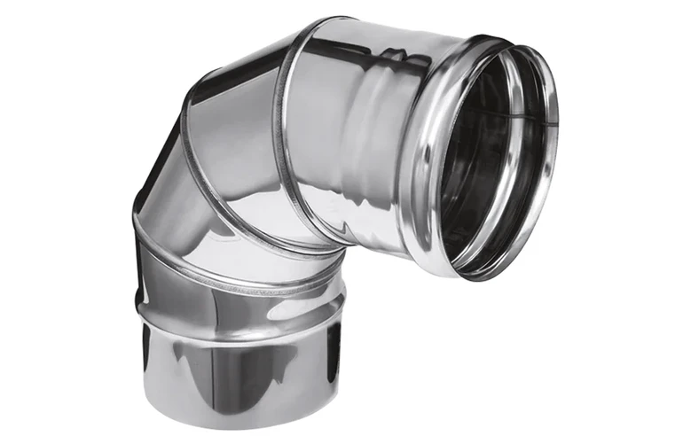 Ferrum HF Plus колено угол 90&deg; (430/1,0мм) Ф115