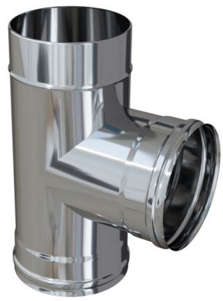 Ferrum HF Plus тройник-Д 90° (430/1,0мм) Ф150 - 0min