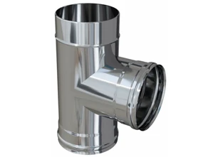 Ferrum HF Plus тройник-Д 90° (430/1,0мм) Ф150